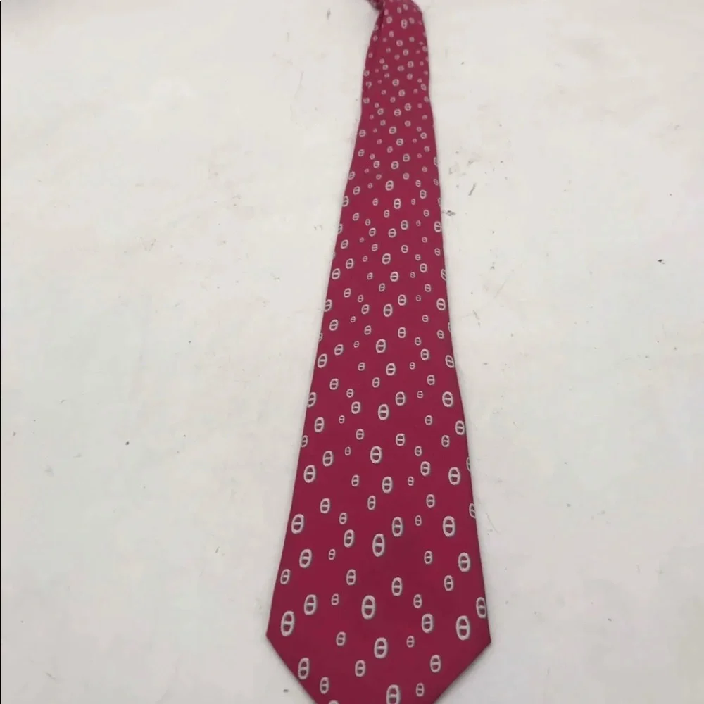HERMES Men's Silk NECKTIE Tie 100% silk authentic.￼ - Picture 4 of 6